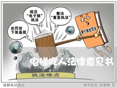 电梯吃人法律意见书