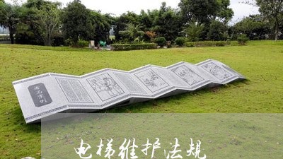 电梯维护法规
