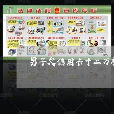 男子欠信用卡十二万被追帐 男子欠信用卡十二万被追帐