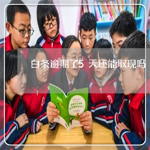 白条逾期了5天还能取现吗 白条逾期了5天还能取现吗