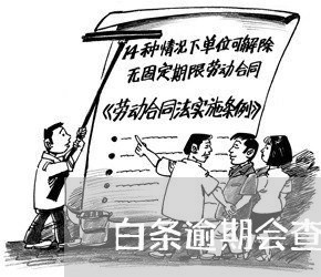 白条逾期会查到订单收货人吗