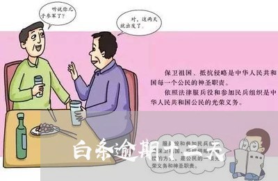 白条逾期十二天 白条逾期十二天