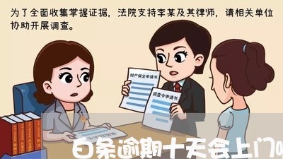 白条逾期十天会上门嘛 白条逾期十天会上门嘛
