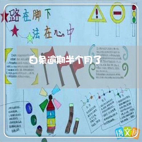 白条逾期半个月了