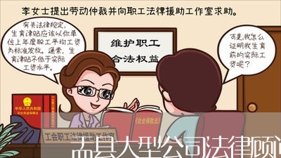 盂县大型公司法律顾问 盂县大型公司法律顾问