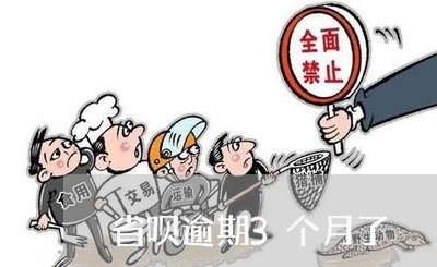 省呗逾期3个月了