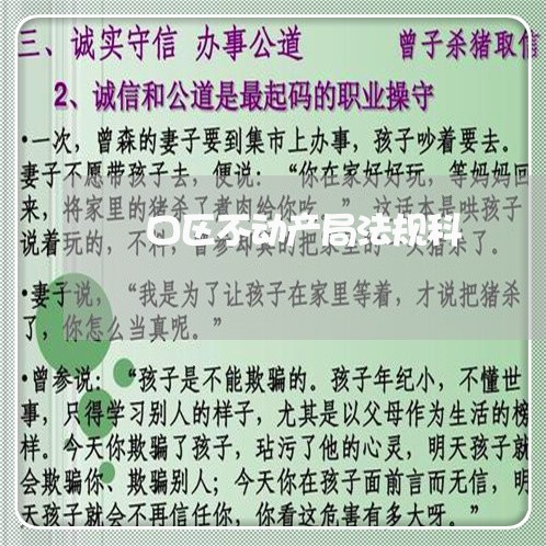 硚口区不动产局法规科