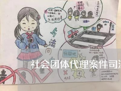 社会团体代理案件司法