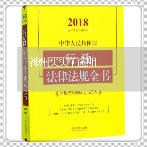 神州买买车逾期