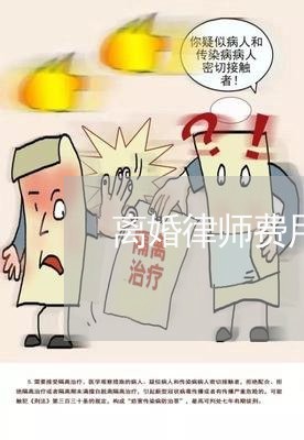 离婚律师费用50万收取标准