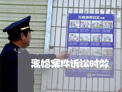 离婚案件诉讼时效