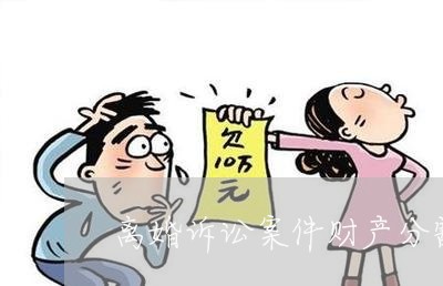 离婚诉讼案件财产分割标的