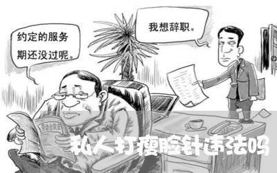 私人打瘦脸针违法吗