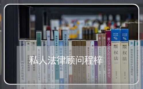 私人法律顾问程梓/2023061715037 私人法律顾问程梓/2023061715037