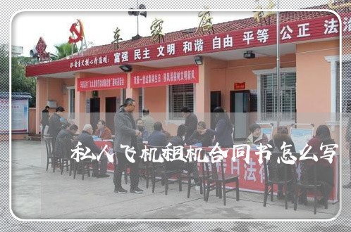 私人飞机租机合同书怎么写/2023060240481