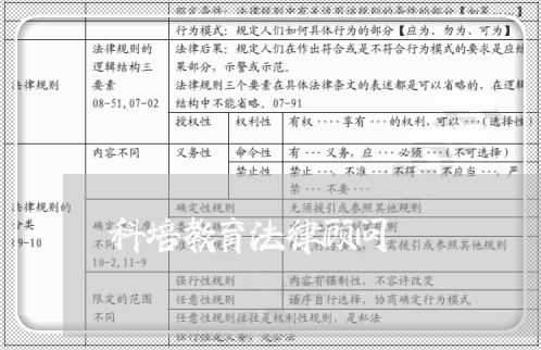 科培教育法律顾问 科培教育法律顾问