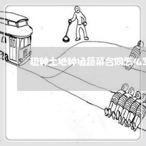 租种土地种植蔬菜合同怎么写/2023041499682 租种土地种植蔬菜合同怎么写/2023041499682