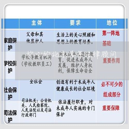 称心的北京常年法律顾问 称心的北京常年法律顾问