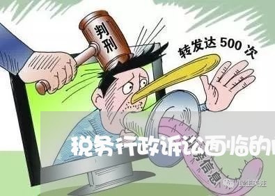 税务行政诉讼面临的问题