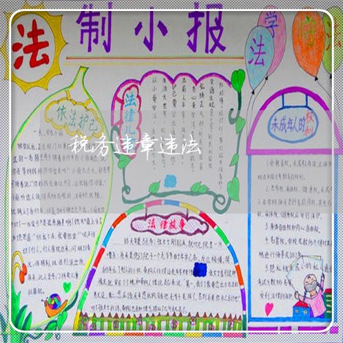 税务违章违法 税务违章违法