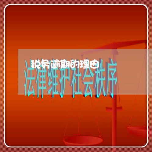 税务逾期的理由