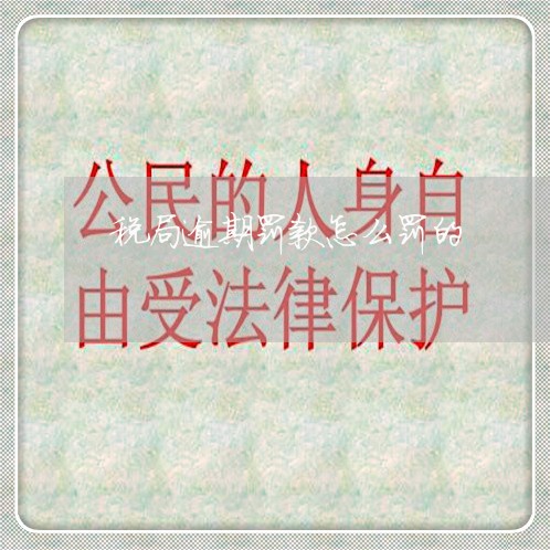 税局逾期罚款怎么罚的 税局逾期罚款怎么罚的