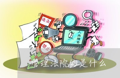 管理法院的是什么 管理法院的是什么