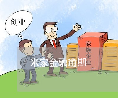 米家金融逾期