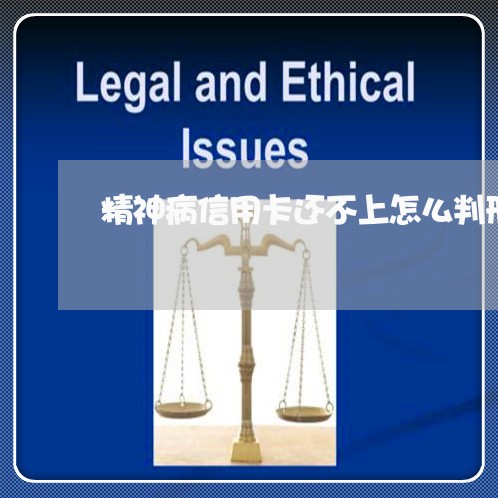 精神病信用卡还不上怎么判刑