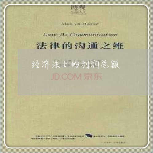 经济法上的利润总额