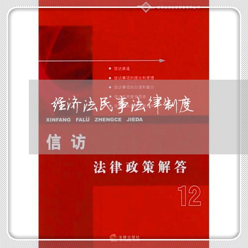 经济法民事法律制度 经济法民事法律制度