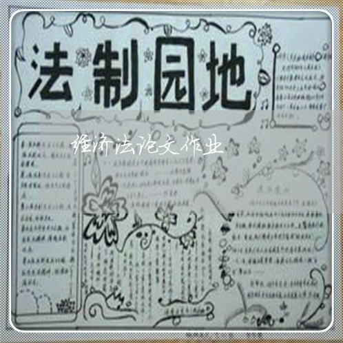 经济法论文作业
