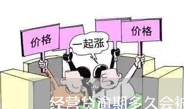 经营贷逾期多久会被拍卖/2023120933715