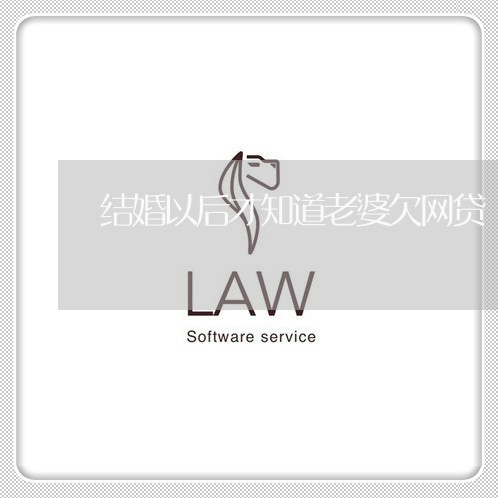 结婚以后才知道老婆欠网贷 结婚以后才知道老婆欠网贷
