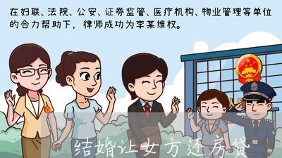 结婚让女方还房贷/2023040173617