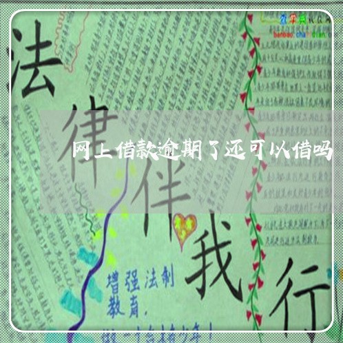 网上借款逾期了还可以借吗