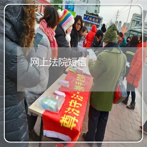 网上法院短信 网上法院短信