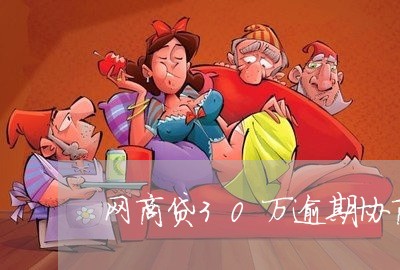 网商贷30万逾期协商/2023061828472