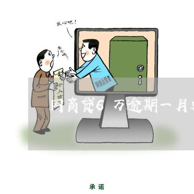 网商贷6万逾期一月要还多少钱/2023030110471