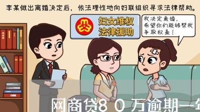 网商贷80万逾期一年了/2023092919414