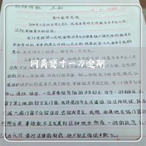 网商贷十一万逾期/2023061745138