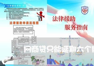 网商贷只能延期六个月/2023120862502