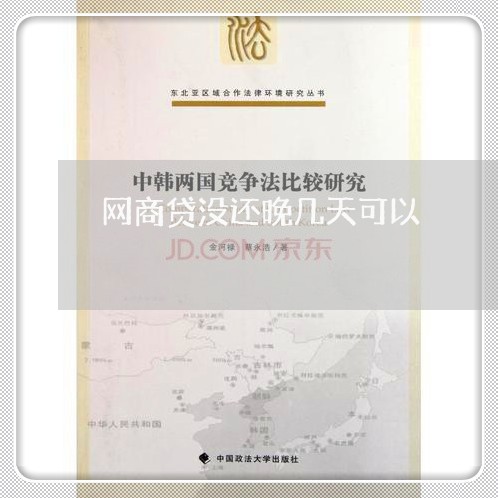 网商贷没还晚几天可以/2023120804035