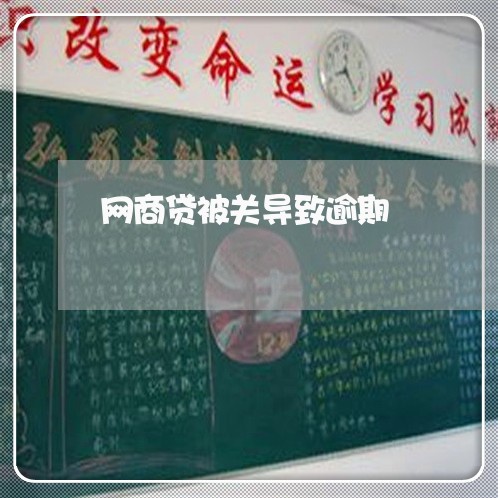 网商贷被关导致逾期/2023030140604 网商贷被关导致逾期/2023030140604