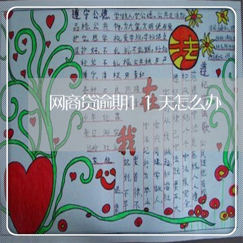 网商贷逾期11天怎么办/2023011966482 网商贷逾期11天怎么办/2023011966482