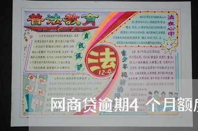 网商贷逾期4个月额度还会恢复吗/2023022844946 网商贷逾期4个月额度还会恢复吗/2023022844946
