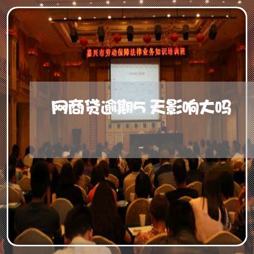 网商贷逾期5天影响大吗/2023022862624