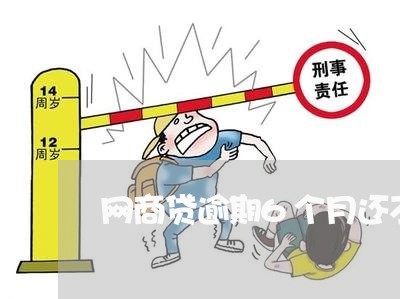 网商贷逾期6个月还不上怎么办