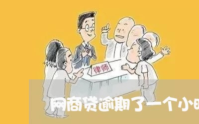 网商贷逾期了一个小时怎么办