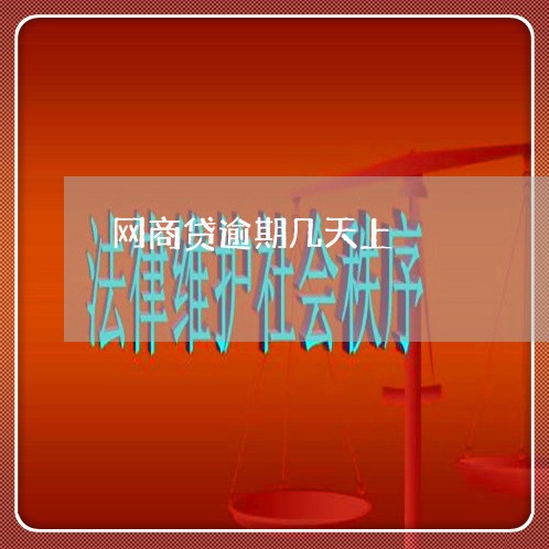 网商贷逾期几天上/2023030293948